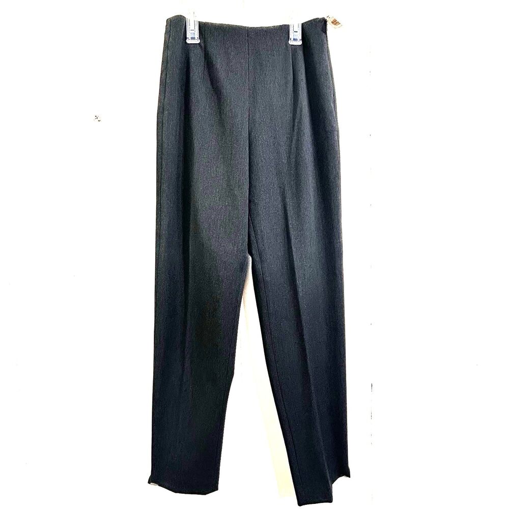 Talbots Vintage New Gray Straight Fit Dress Pants Size 4 Hight Rise Formal Pants